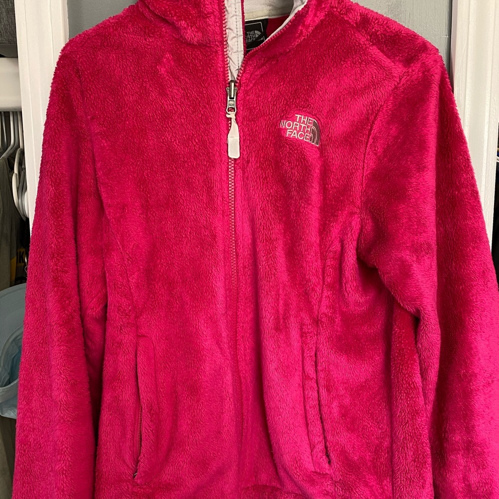 Pink north face